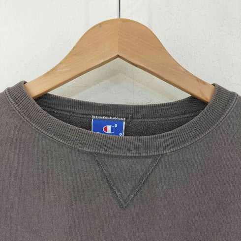 チャンピオン Champion USA製 前V スクリプトロゴ刺繍 スウェット メンズ import:M