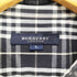 バーバリーロンドン BURBERRY LONDON チェック柄半袖シャツ メンズ L