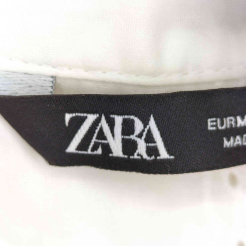 ザラ ZARA カットワーク ブラウス レディース US M