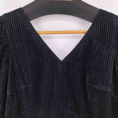 マウジー moussy VELOR PUFF SHOULDER ドレス レディース JPN:1