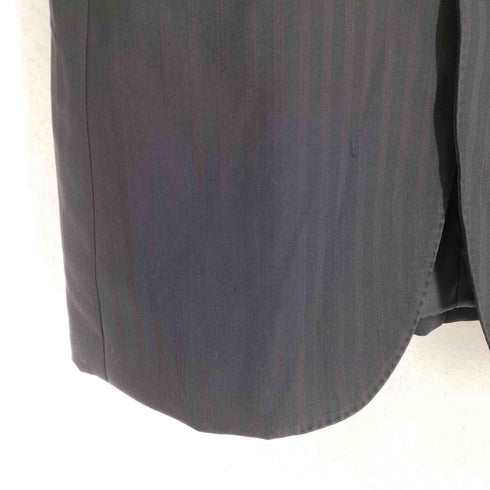 バーバリーブラックレーベル BURBERRY BLACK LABEL シャドーストライプ テーラードジャケット メンズ 40R