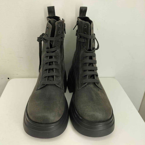 チャールズアンドキース CHARLES&KEITH レースアップ チャンキーアンクルブーツ レディース JPN:24.5