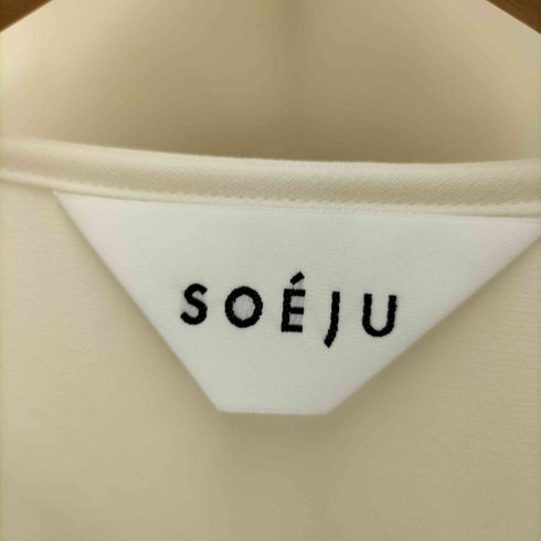 ソージュ SOEJU ショートスリーブコクーンブラウス レディース JPN:XS