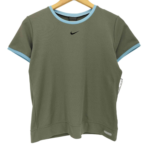ナイキ NIKE DRY FIT センタースウッシュ エステル バックポケット クルーネックTシャツ メンズ JPN:S