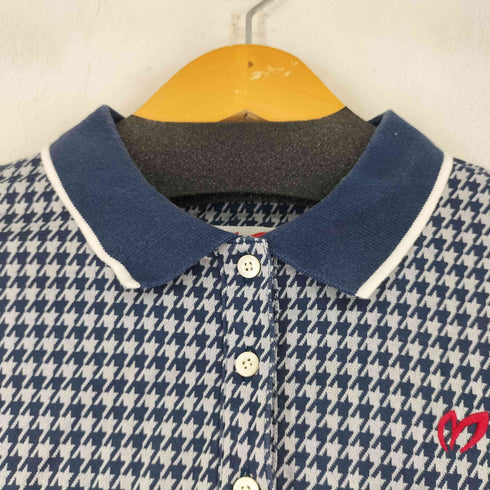 マスターバニーエディション MASTER BUNNY EDITION 総柄 S/S ポロシャツ レディース 2