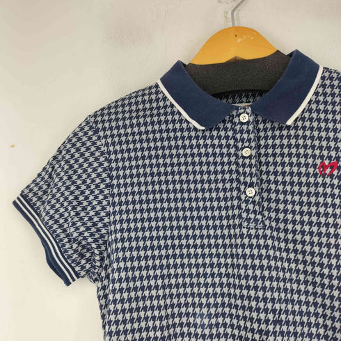マスターバニーエディション MASTER BUNNY EDITION 総柄 S/S ポロシャツ レディース 2