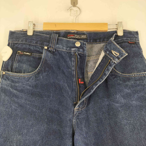フブ FUBU ワイドバギーデニムパンツ メンズ 34×34