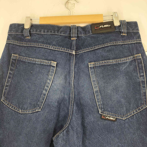 フブ FUBU ワイドバギーデニムパンツ メンズ 34×34