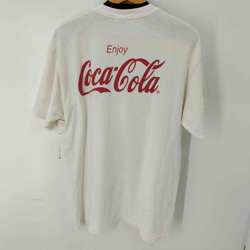 ヘインズ Hanes 90-00S USA製 S/S 企業ロゴプリントクルーネックTシャツ メンズ