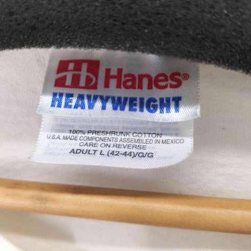 ヘインズ Hanes 90-00S USA製 S/S 企業ロゴプリントクルーネックTシャツ メンズ