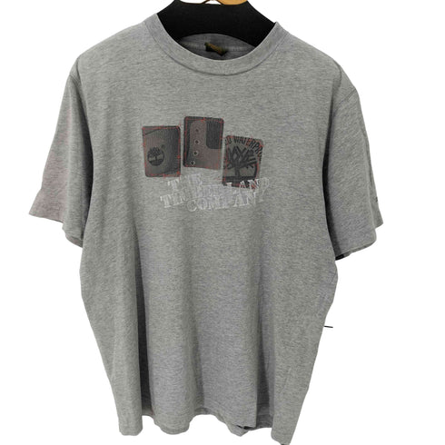 ティンバーランド Timberland 90‐00S S/S フロントデザインプリントクルーネックTシャツ メンズ import:M