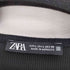 ザラ ZARA ニット切替 ドッキングニットワンピース レディース import:L