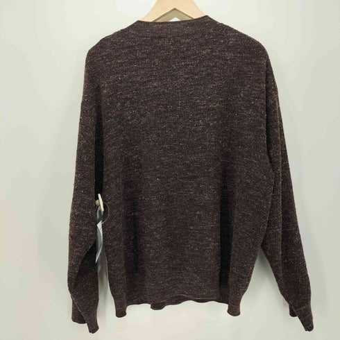 アダムエロペ Adam et Rope リネン混 ネック プルオーバー ニット メンズ JPN:M