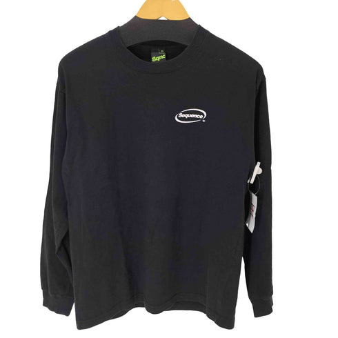 シーケンス Sequence L/S 両面デザインプリントクルーネックTシャツ メンズ import:M