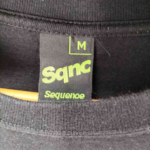 シーケンス Sequence L/S 両面デザインプリントクルーネックTシャツ メンズ import:M