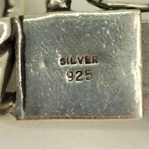 silver925 IDブレスレット メンズ