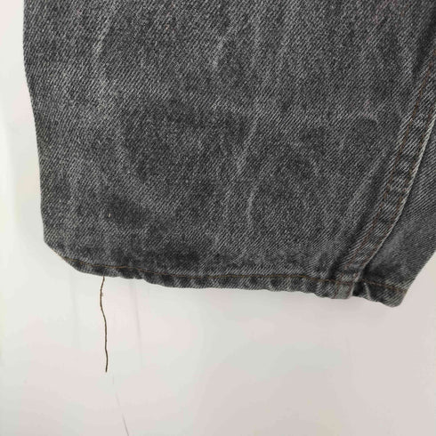 リーバイス Levis 90s USA製 501ブラックデニムパンツ ストーンウォッシュ メンズ 33 34