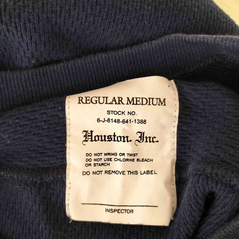 ヒューストン HOUSTON HEAVY THERMAL C/N L/S TEE ヘビーサーマルクルーネックロングスリーブTシャツ メンズ REGULAR MEDIUM