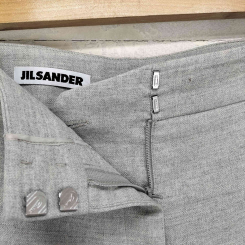ジルサンダー JIL SANDER ウールカシミヤノータックスラックス レディース
