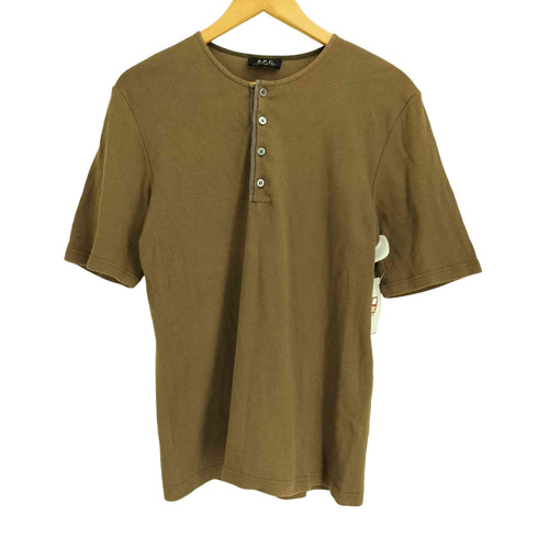 アーペーセー A.P.C. 日本製 ヘンリーネックポロシャツ メンズ 1