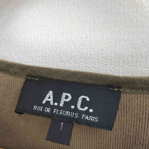 アーペーセー A.P.C. 日本製 ヘンリーネックポロシャツ メンズ 1