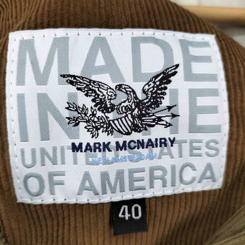 マークマクナイリー MARK MCNAIRY クレイジーパターン コーデュロイジャケット メンズ 40