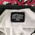 ステューシー Stussy 00s メタルロゴ スカル イーグル プリント 両面プリント ラグラン 七分袖Tシャツ メンズ import:L
