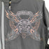 ハーレーダビッドソン HARLEY-DAVIDSON ロゴ刺繍 バイカージャケット メンズ JPN:M