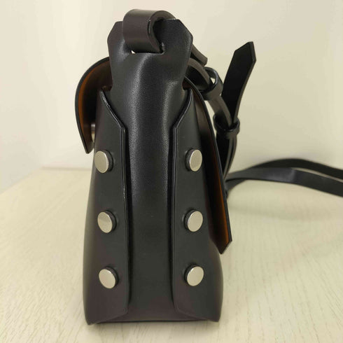 チャールズアンドキース CHARLES&KEITH 19AW フロントフラップ レクタングルクロスボディバッグ レディース
