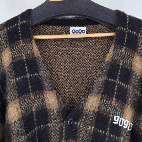 ナインティナインティ 9090 Mohair Ombre Cardigan メンズ JPN:XL