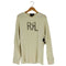 ダブルアールエルラルフローレン RRL RALPH LAUREN ロゴプリント ワッフル サーマル ロングスリーブTシャツ メンズ import:S