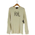 ダブルアールエルラルフローレン RRL RALPH LAUREN ロゴプリント ワッフル サーマル ロングスリーブTシャツ メンズ import:S
