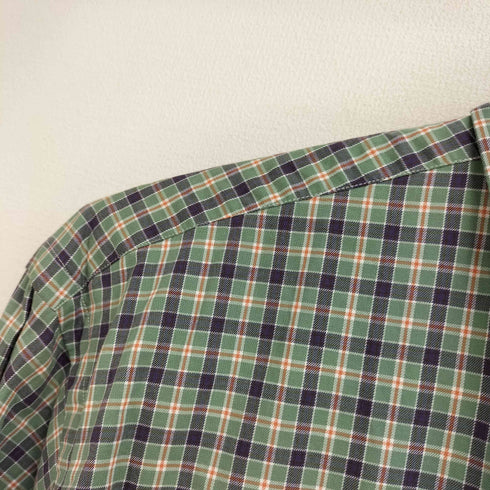 ラルフローレン RALPH LAUREN 90-00s CLASSSC FIT ポニー刺繍 ボタンダウンチェックシャツ メンズ M