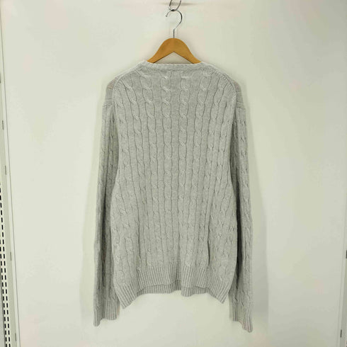 ポロラルフローレン POLO RALPH LAUREN スモールポニー刺繍 ケーブル編みニット メンズ JPN:XL
