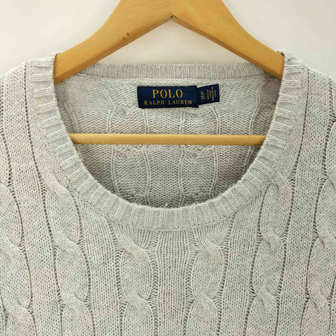 ポロラルフローレン POLO RALPH LAUREN スモールポニー刺繍 ケーブル編みニット メンズ JPN:XL
