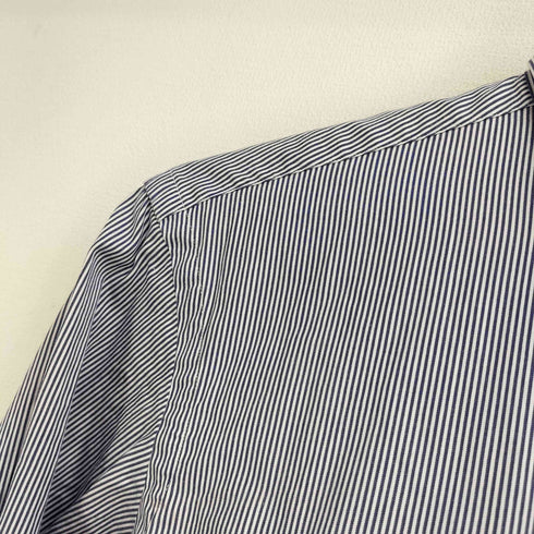 ポロバイラルフローレン Polo by RALPH LAUREN DOUGLAS TAB CUSTOM FIT ストライプシャツ メンズ M 15 1/2