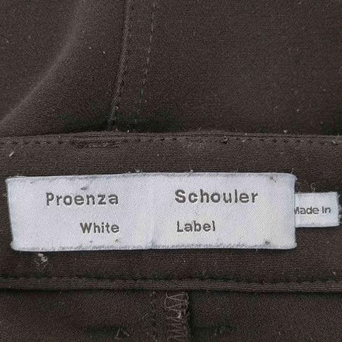 プロエンザスクーラー PROENZA SCHOULER WHITE LABEL CREPE-WOVEN FLARED PANTS レディース 2
