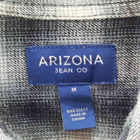 アリゾナ arizona 00s オンブレシャドーチェックシャツ メンズ JPN:M