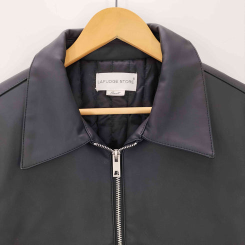 LAFUDGESTORE フェイクレザージャケット メンズ JPN:S