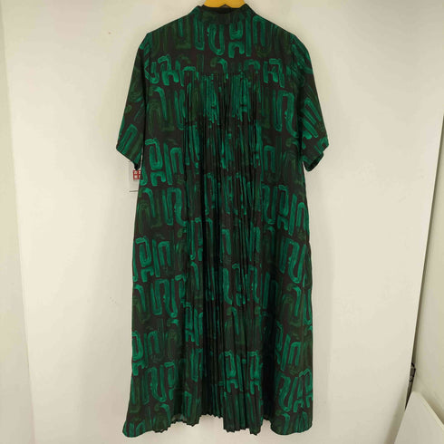 SUMI STYLE 総柄プリーツシャツワンピース レディース FREE