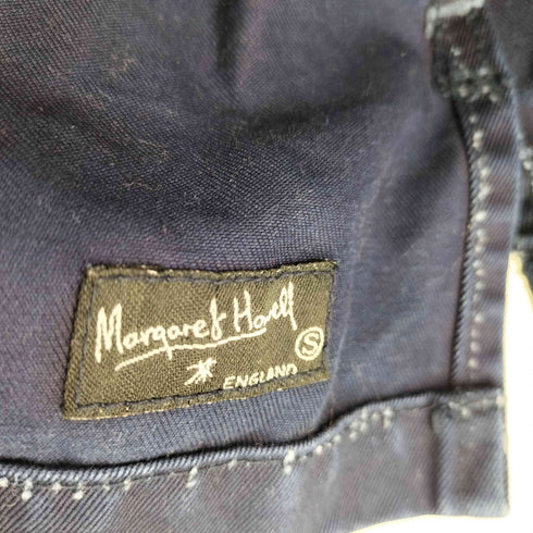 マーガレットハウエル MARGARET HOWELL 筆記体タグ デニム地 後染め ハーフジップブルゾン メンズ S