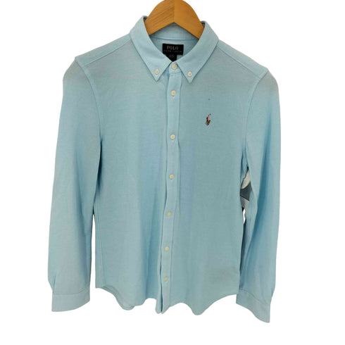 ポロラルフローレン POLO RALPH LAUREN 鹿の子 ボタンダウンシャツ レディース XL