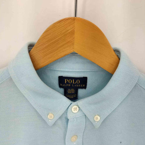 ポロラルフローレン POLO RALPH LAUREN 鹿の子 ボタンダウンシャツ レディース XL
