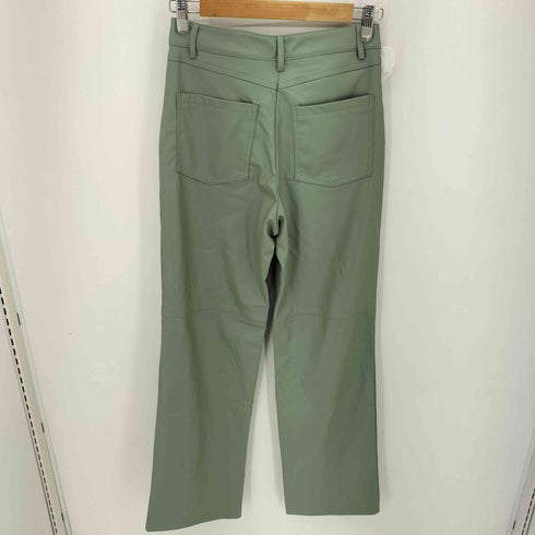 ザラ ZARA フェイクレザー ストレートパンツ レディース JPN:S