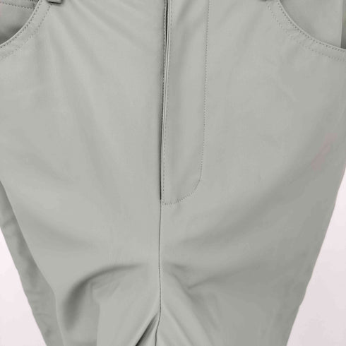 ザラ ZARA フェイクレザー ストレートパンツ レディース JPN:S