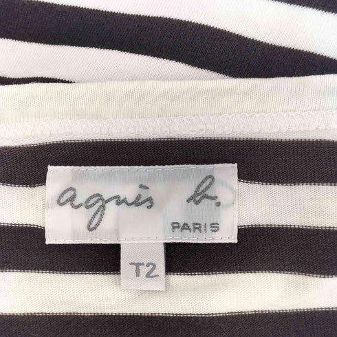 アニエスベー agnes b. ボーダーTシャツ レディース T2