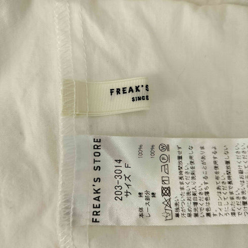 フリークスストア FREAKS STORE フリルデザインシャツ レディース FREE