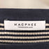 マカフィー MACPHEE コットンリブ ボートネック プルオーバー レディース import:S
