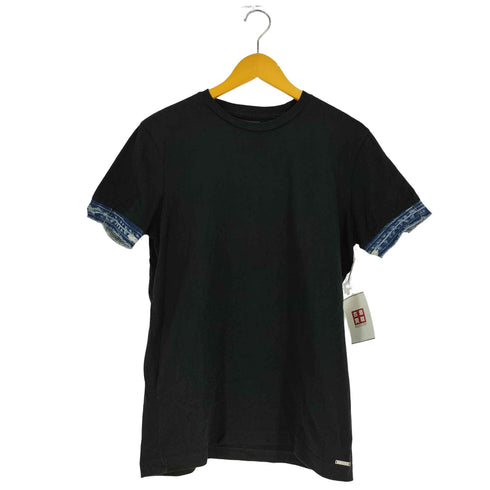 ディーゼル DIESEL デニム切替 クルーネックTシャツ メンズ import:S
