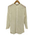 ザラ ZARA シースルー ロング丈 レースシャツ レディース import:XS